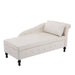 Chaiselongue - Sofa aus Samt mit Stauraum, Armlehne und Kissen - YB - N621P198101W - 1 - Yorbay.de