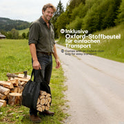 Yorbay Kaminholzregal 2 Ebenen aus Metall mit Oxford - Tasche - YB123-T088 - 6 - Yorbay.de