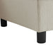 L-förmiges Wohnzimmersofa mit Fußhocker und Kissen in beige YH530144454647A 09