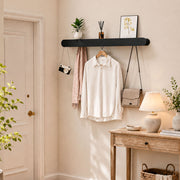 Yorbay Metall-Wandgarderobe mit Ablage und Haken, verschiedene Größen - YM001-N004 - 56 - Yorbay.de