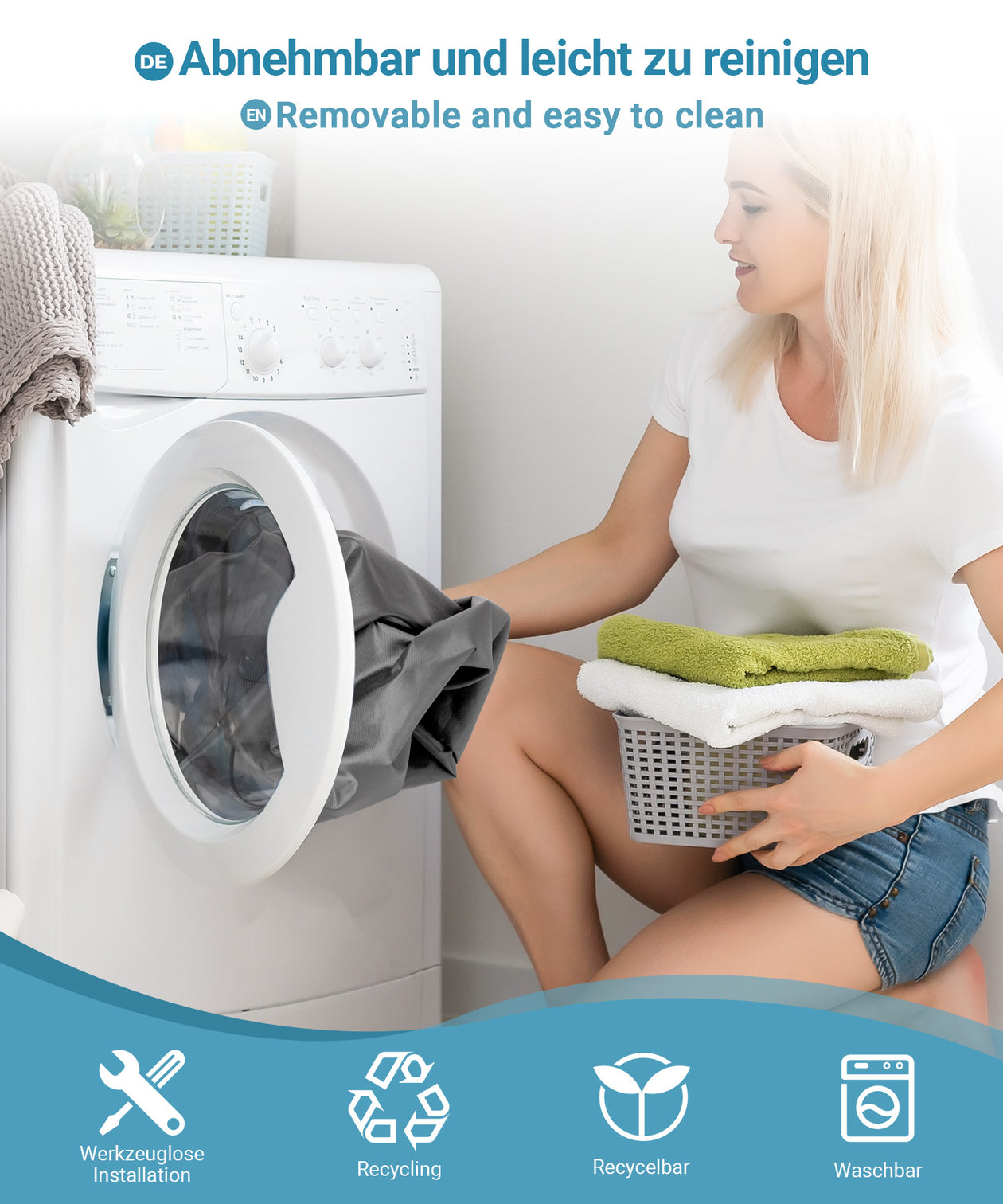 Yorbay Pfandflaschen Sammler 100L mit 2 Beuteln - YB067 - Z104 - 16 - Yorbay.de