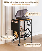Yorbay Vinyl - Plattenregal mit Stoffbeutel & Rädern - YB059 - T053 - 7 - Yorbay.de