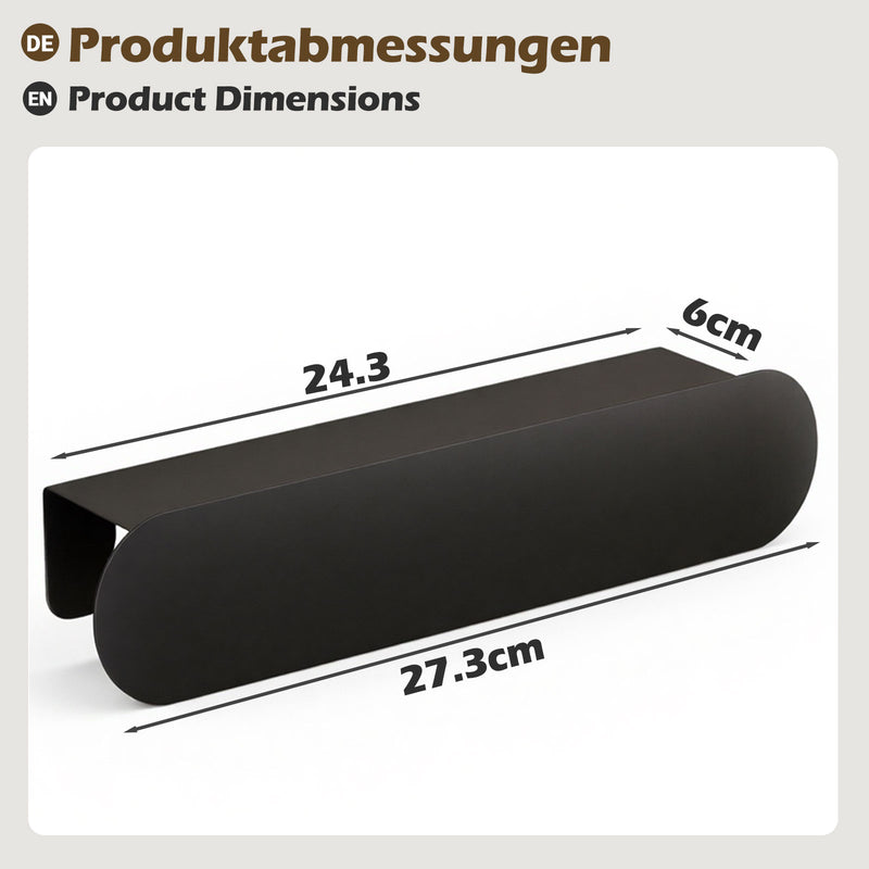 Yorbay Metall Schlüsselbrett mit Ablage und 6 Haken - YB141-T099 - 3 - Yorbay.de