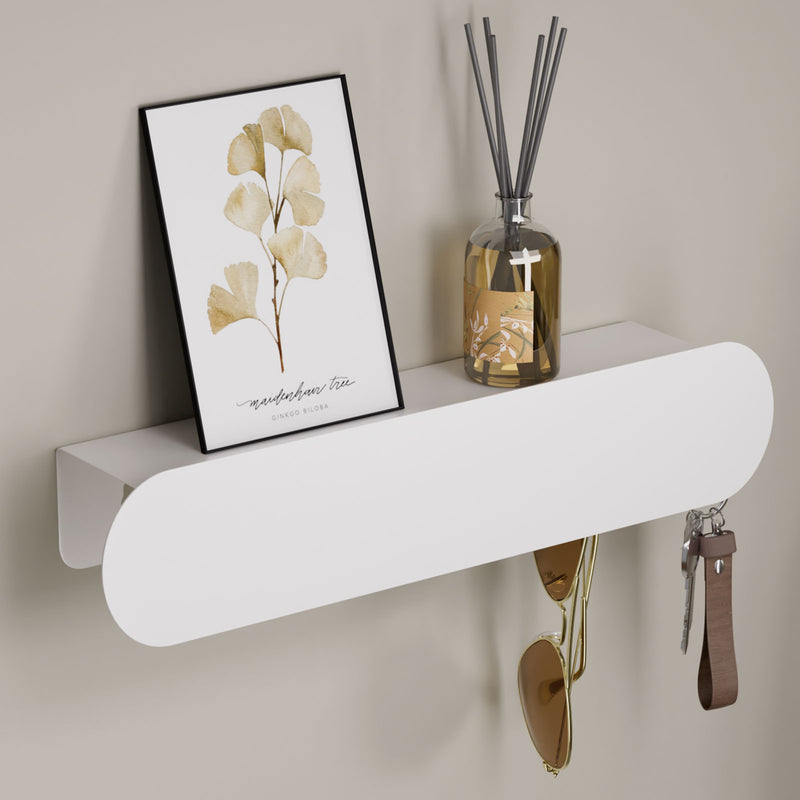 Yorbay Metall Schlüsselbrett mit Ablage und 6 Haken - YB141-T097 - 10 - Yorbay.de