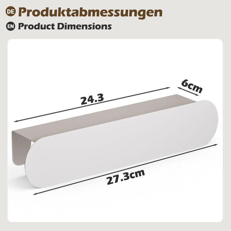 Yorbay Metall Schlüsselbrett mit Ablage und 6 Haken - YB141-T097 - 11 - Yorbay.de