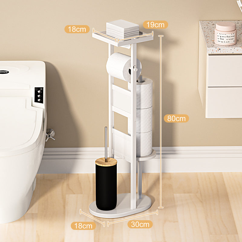 Yorbay Stand WC - Garnitur aus Bambus - YB025 - Z046 - 20 - Yorbay.de