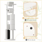 Yorbay Stand WC - Garnitur aus Bambus - YB025 - Z046 - 23 - Yorbay.de