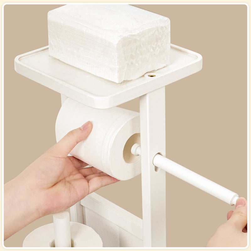 Yorbay Stand WC - Garnitur aus Bambus - YB025 - Z046 - 25 - Yorbay.de