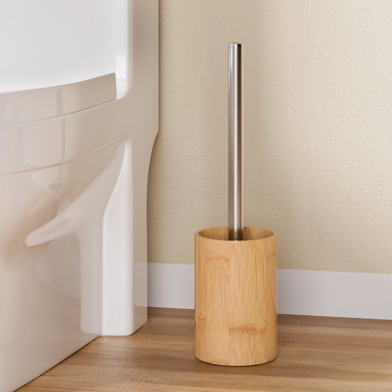 Yorbay Toilettenbürste mit Bambus - Halter - YB111 - Z116 - 2 - Yorbay.de