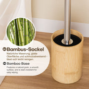 Yorbay Toilettenbürste mit Bambus - Halter - YB111 - Z116 - 4 - Yorbay.de