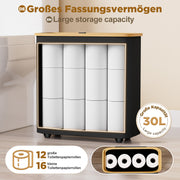 Yorbay Toilettenpapier Aufbewahrungskorb 30L - YB069 - Z107 - 13 - Yorbay.de