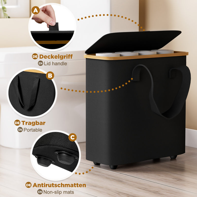 Yorbay Toilettenpapier Aufbewahrungskorb 30L - YB069 - Z107 - 14 - Yorbay.de