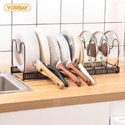 Yorbay Topfdeckelhalter mit 10 verstellbaren Fächern - F210 - 2 - Yorbay.de