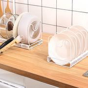 Yorbay Topfdeckelhalter mit 10 verstellbaren Fächern - F211 - 16 - Yorbay.de