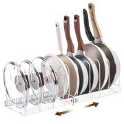 Yorbay Topfdeckelhalter mit 10 verstellbaren Fächern - F211 - 10 - Yorbay.de