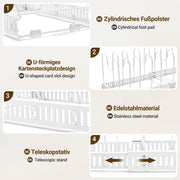Yorbay Topfdeckelhalter mit 10 verstellbaren Fächern - F211 - 15 - Yorbay.de