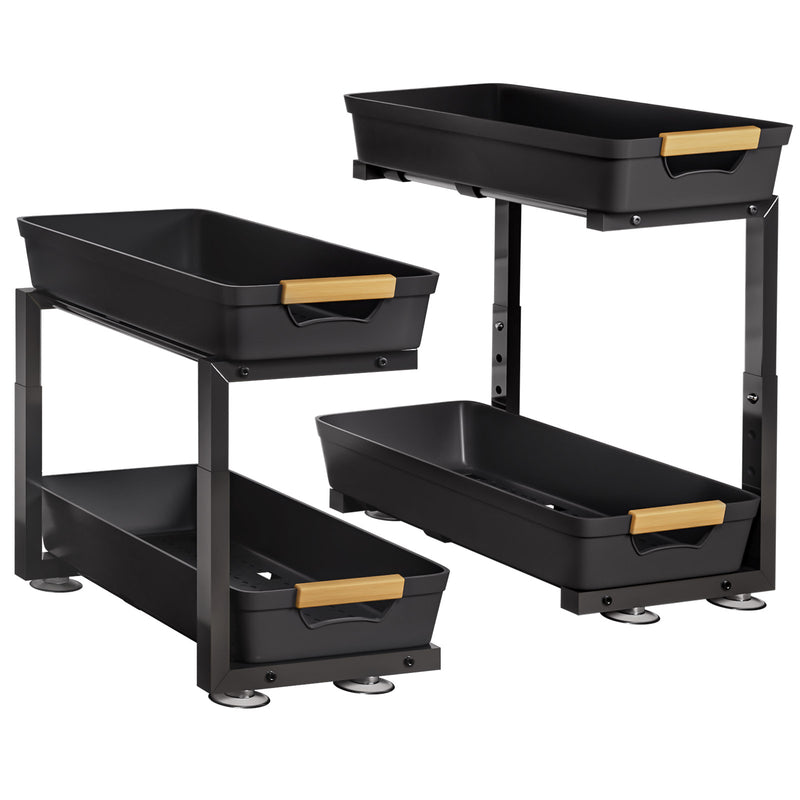 Yorbay Bamboo Standing Toilet Set