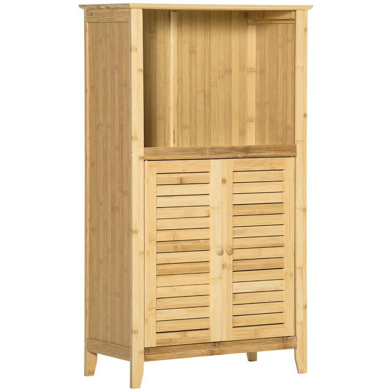 Badzimmerschrank mit Türen und Ablage - YB - T3323P300186 - 1 - Yorbay.de
