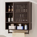Yorbay Badezimmerschrank mit Tür und Regalen, 70 x 56 x 20 cm - YB070 - Z096 - 25 - Yorbay.de