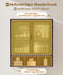 Yorbay Badezimmerschrank mit Doppeltür und Fächern, 59 x 22 x 66 cm - YB - YB071 - Z099 - 25 - Yorbay.de