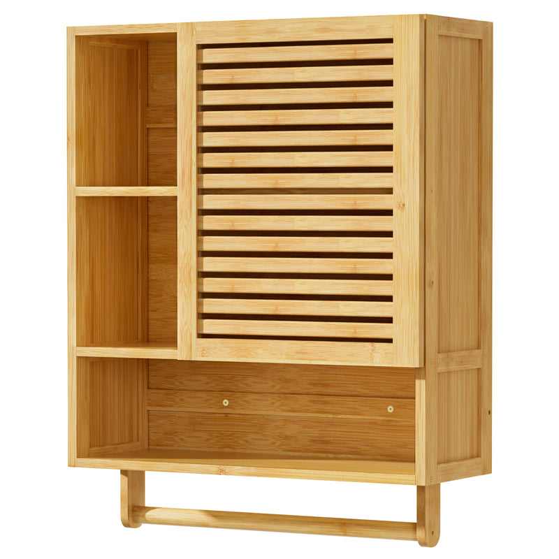 Yorbay Badezimmerschrank mit Tür und Regalen, 70 x 56 x 20 cm - YB070 - Z094 - 1 - Yorbay.de