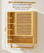 Yorbay Badezimmerschrank mit Tür und Regalen, 70 x 56 x 20 cm - YB070 - Z094 - 3 - Yorbay.de