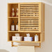 Yorbay Badezimmerschrank mit Tür und Regalen, 70 x 56 x 20 cm - YB070 - Z094 - 8 - Yorbay.de