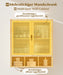 Yorbay Badezimmerschrank mit Doppeltür und Fächern, 59 x 22 x 66 cm - YB - YB071 - Z097 - 5 - Yorbay.de