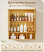 Yorbay Badezimmerschrank mit Doppeltür und Fächern, 59 x 22 x 66 cm - YB - YB071 - Z097 - 7 - Yorbay.de