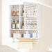 Yorbay Badezimmerschrank mit Tür und Regalen, 70 x 56 x 20 cm - YB070 - Z095 - 11 - Yorbay.de