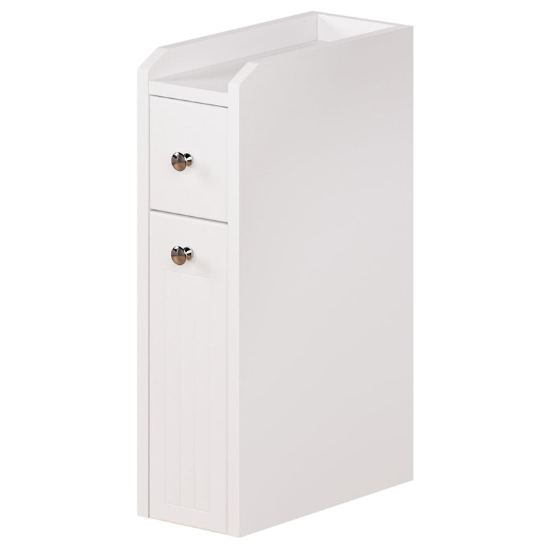 Yorbay schmaler Badezimmerschrank mit Schubladen, 18×40×70 cm - YB114-D061 - 1 - Yorbay.de