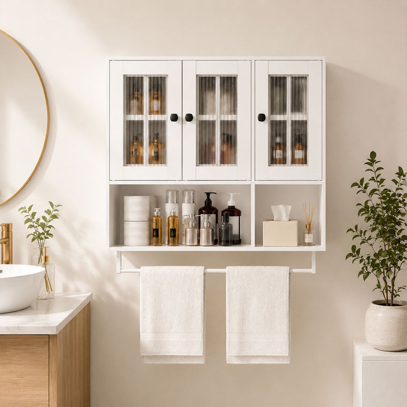 Yorbay Bamboo Standing Toilet Set