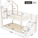 Baumhaus - Etagenbett mit Stauraum, 90×200 cm - YB - 32269901AAN - 3 - Yorbay.de