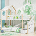 Baumhaus - Etagenbett mit Stauraum, 90×200 cm - YB - 32269901AAN - 2 - Yorbay.de