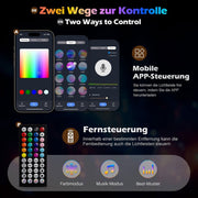 Yorbay LED - beleuchtetes Weinregal aus Holz mit 4 Getränkespender und Flaschenhalter - YB020 - D020 - 4 - Yorbay.de