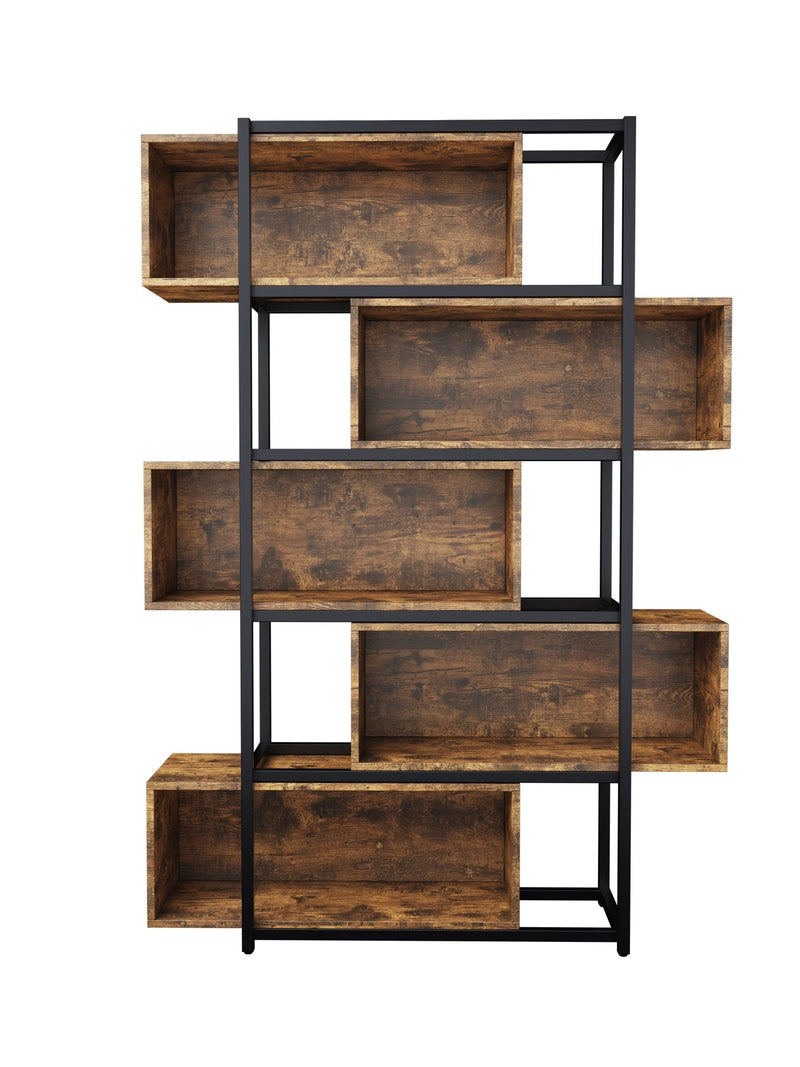 Industrielles Bücherregal mit 5 Etagen, 176 x 121 x 35 cm - YB - LY237022AAA - 1 - Yorbay.de