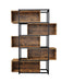 Industrielles Bücherregal mit 5 Etagen, 176 x 121 x 35 cm - YB - LY237022AAA - 1 - Yorbay.de