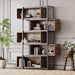 Industrielles Bücherregal mit 5 Etagen, 176 x 121 x 35 cm - YB - LY237022AAA - 4 - Yorbay.de