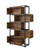 Industrielles Bücherregal mit 5 Etagen, 176 x 121 x 35 cm - YB - LY237022AAA - 6 - Yorbay.de