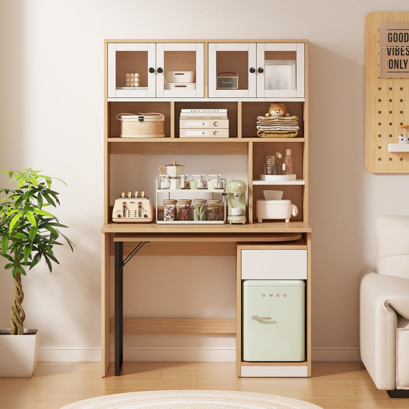 Schreibtisch mit drehbarer Tischplatte - YB - LY316292AAB - 8 - Yorbay.de