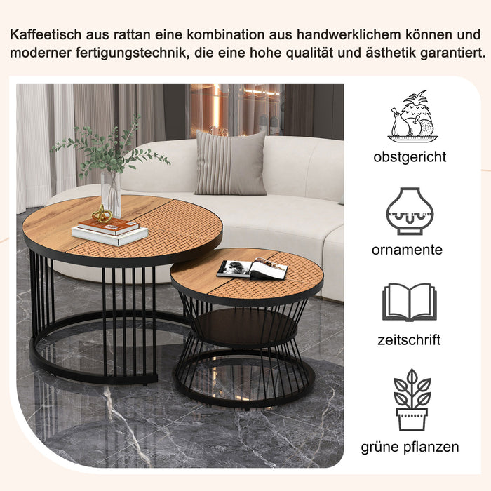 Couchtisch braun 2er Set WF296678AAT 06