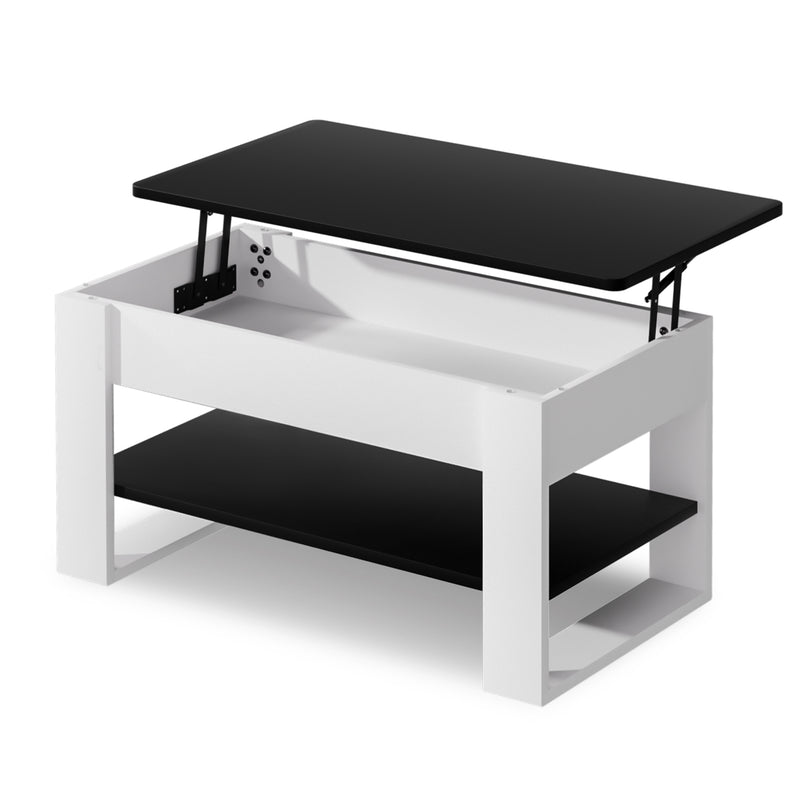 Yorbay Couchtisch mit Lift - Top, Stauraum & Ablage - YW005-D072 - 10 - Yorbay.de