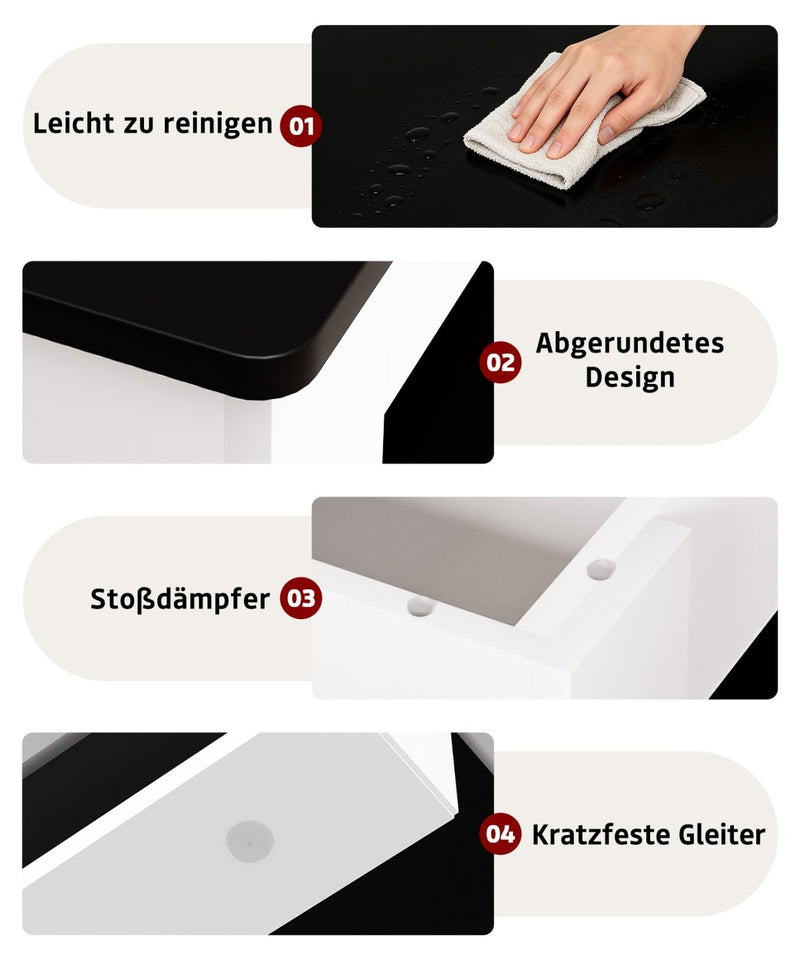 Yorbay Couchtisch mit Lift - Top, Stauraum & Ablage - YW005-D072 - 15 - Yorbay.de