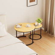 Yorbay 2er - Set Couchtische Rund im Industrie - Design - YB105 - T074 - 8 - Yorbay.de