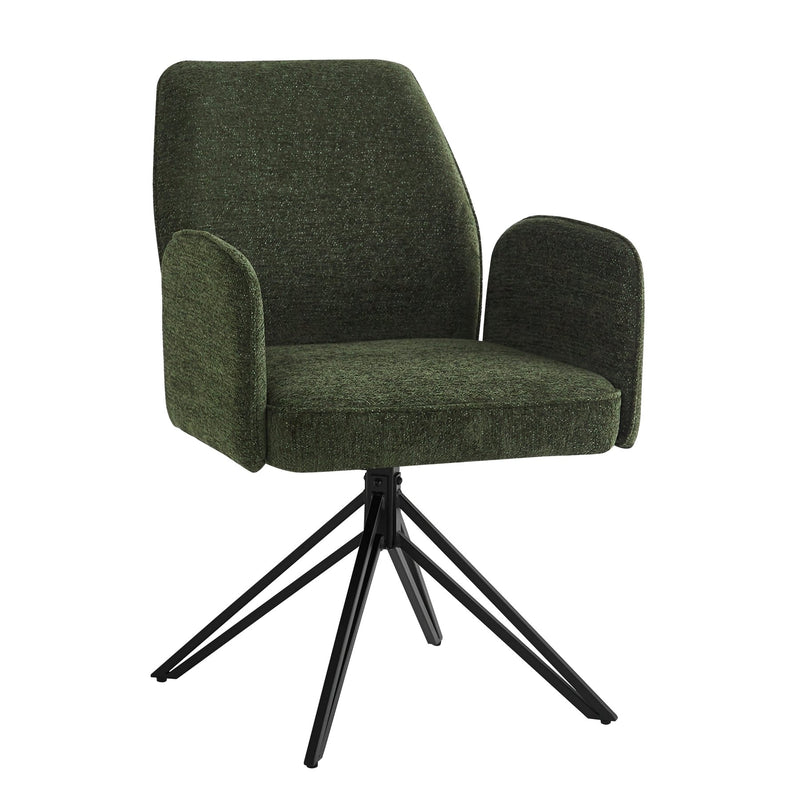 Drehstuhl mit Armlehnen, 360° drehbar, 2er Set / 4er Set / 6er Set - YB - N620P212097F - 6 - 11 - Yorbay.de