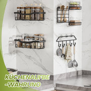 Yorbay Duschablage ohne Bohren, 6er - Set aus Metall - YB120-T086 - 9 - Yorbay.de