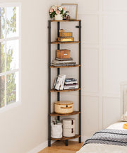 Yorbay Eckregal mit 6 Ebenen im Industrie - Design - YB121-T087 - 9 - Yorbay.de