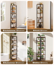 Yorbay Eckregal mit 6 Ebenen im Industrie - Design - YB121-T087 - 7 - Yorbay.de