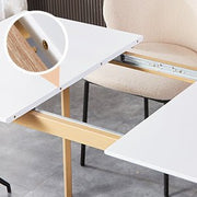 Ausziehbarer Esstisch - YB-20230717WNA - 4 - Yorbay.de