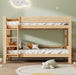 Etagenbett für Kinder und Jugendliche, 90x200 cm - YB - 31408586NAA - 2 - Yorbay.de